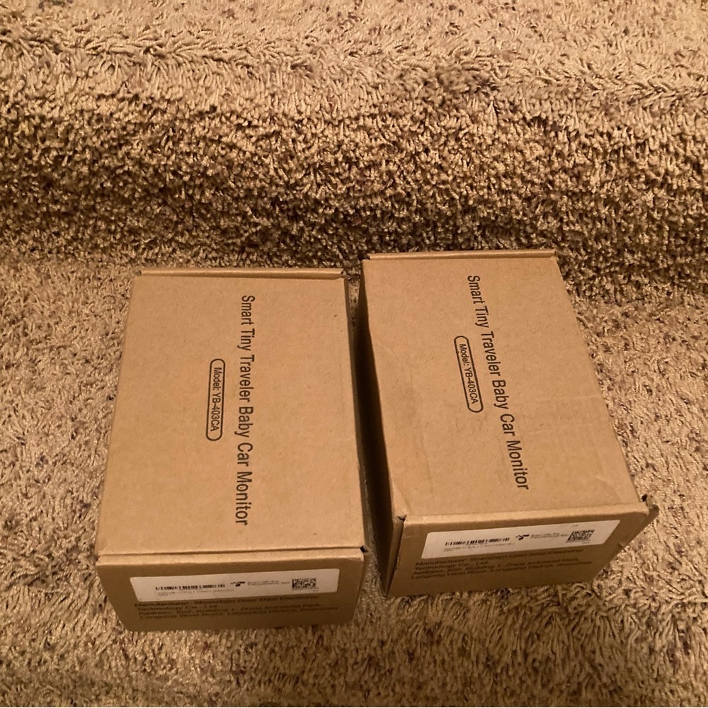 Two Smart Wireless Baby Monitors
